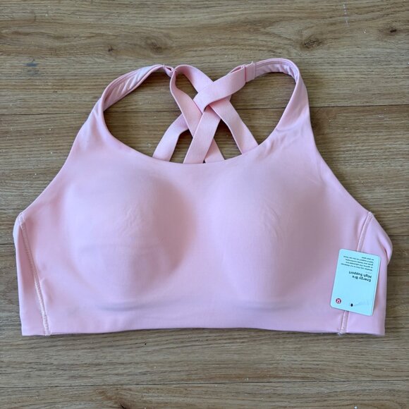 lululemon athletica Other - Lululemon Athletic Energy High Support Sports Bra Dew Pink NWT Women’s Sz 38C